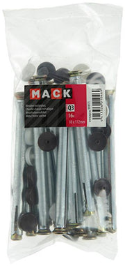 Mack 1018171 - cheville pour cadre métallique en acier galvanisé 16 pièces 10 x 110 mm | 5 pièces - afbeelding 2