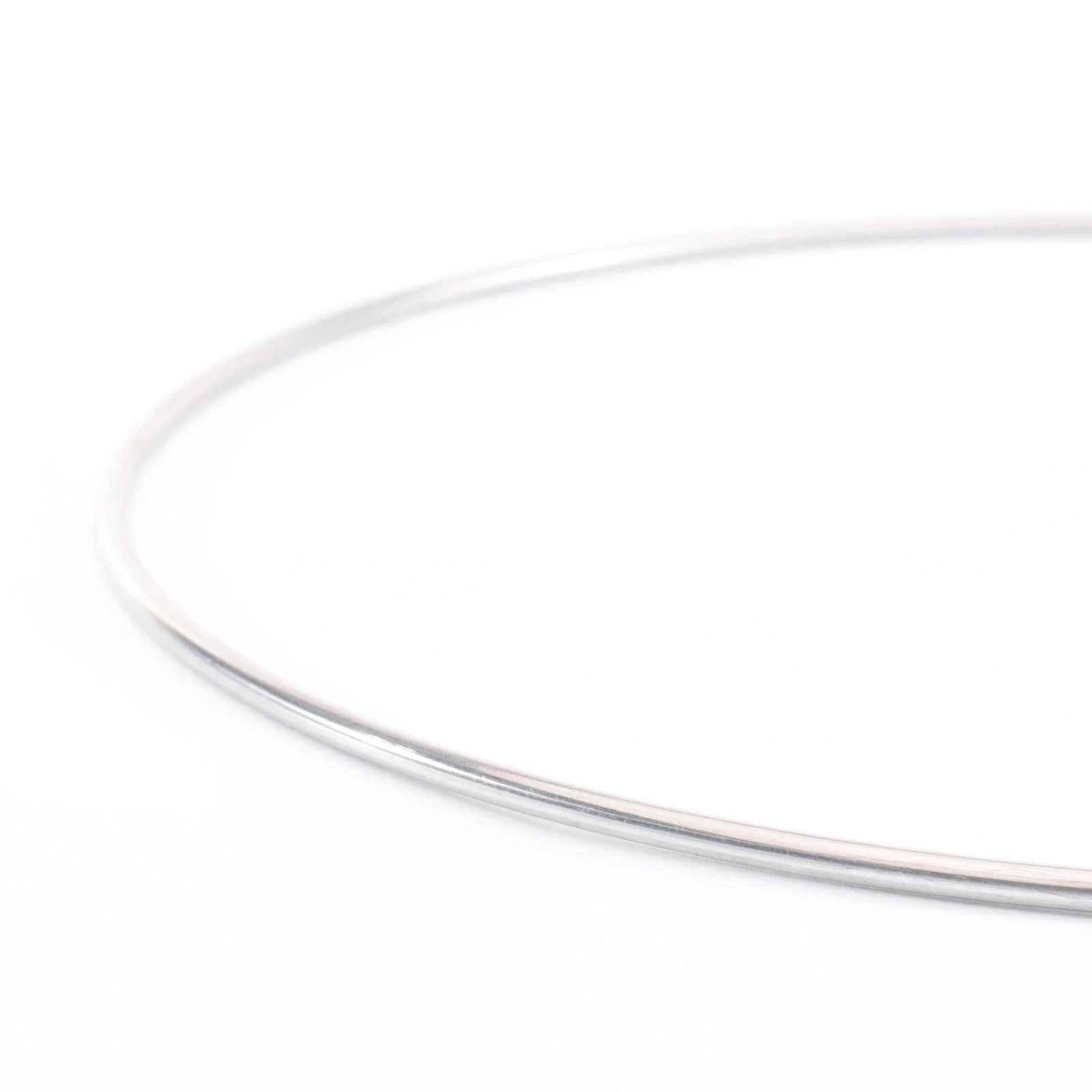 Vaessen creative • set d'anneaux en métal ø10cm 3mm argent 8x