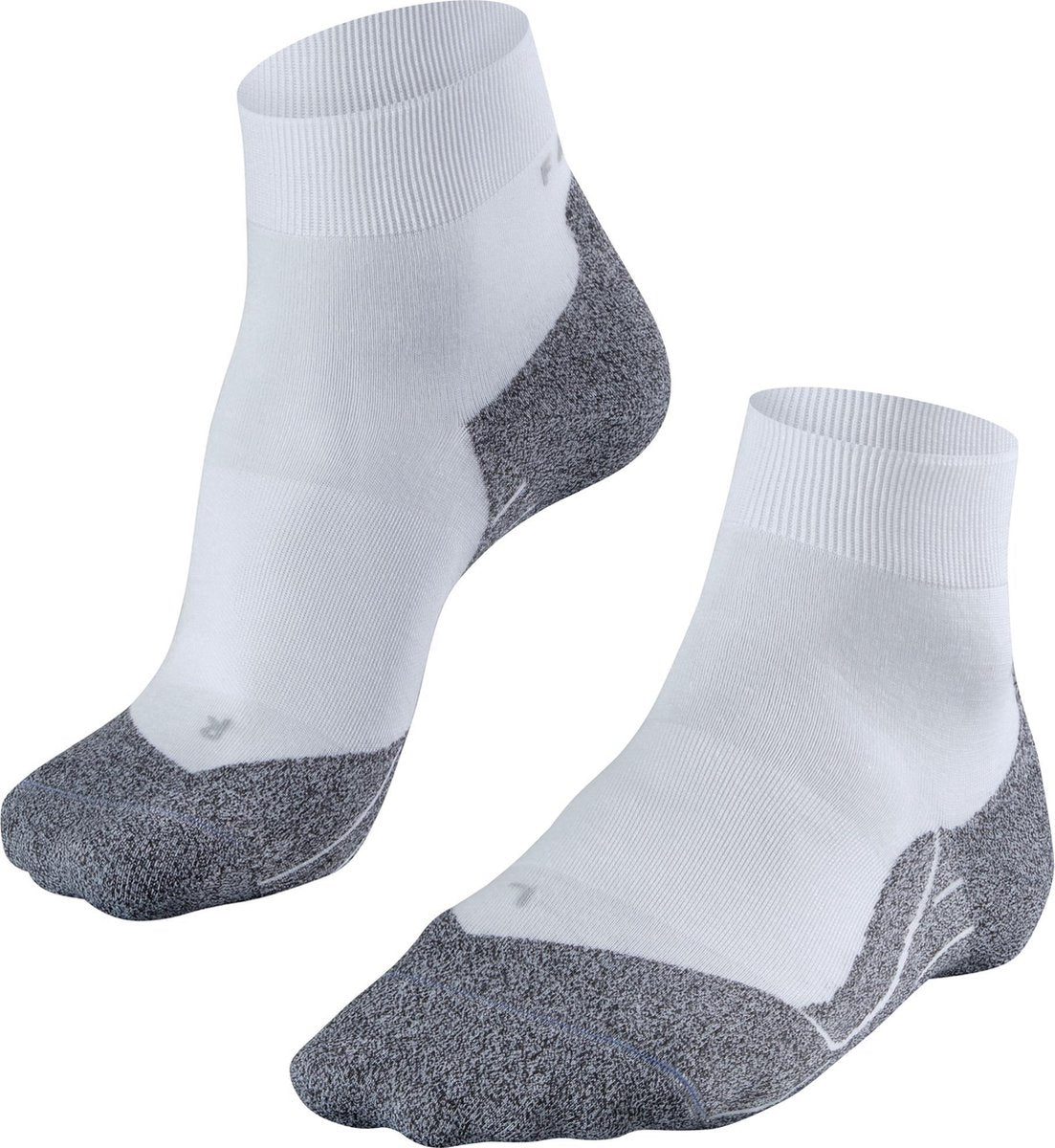 Falke ru4 light chaussettes de course courtes anti-ampoules en lyocell matériau fonctionnel hommes blanc - taille 39-41