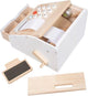 Goki Wooden Toy Kassa avec son, 4dlg.