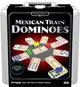 Dominos train mexicain Goliath en tôle - valise - jeu d'action - domino - jeu familial - 1 à 8 joueurs