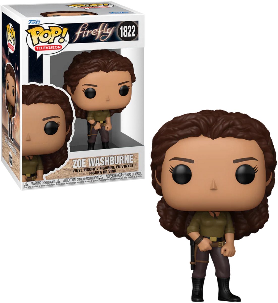 Funko-pop ! télévision : luciole - Zoe Washburne #1822