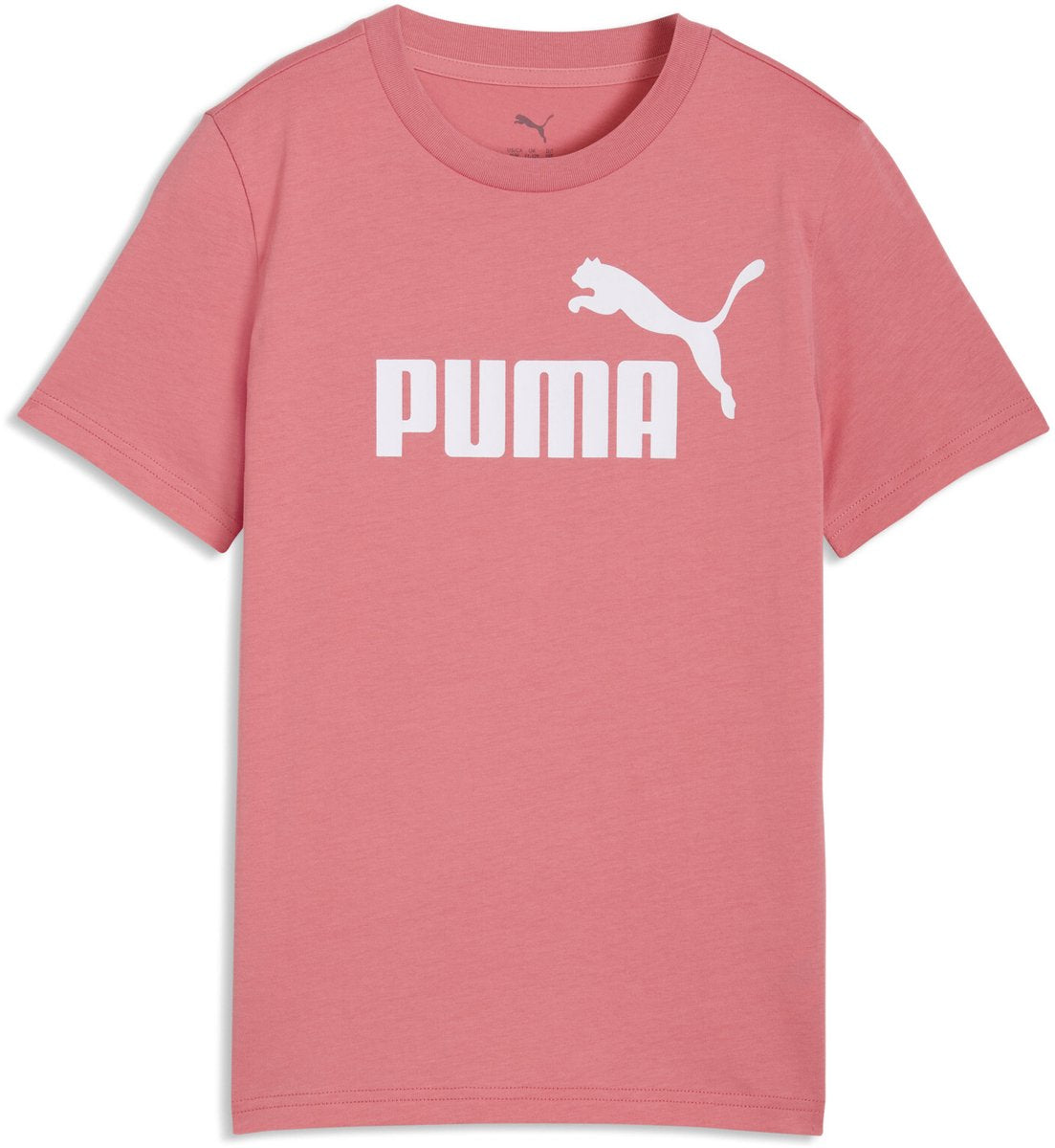 Puma ess non. 1 logo tee g t-shirt filles - rose sauvage