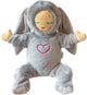Pyjama poupée Lulla lapin moelleux - gris