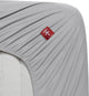 Bedinghouse percale de coton - surmatelas - 160x200 - gris clair
