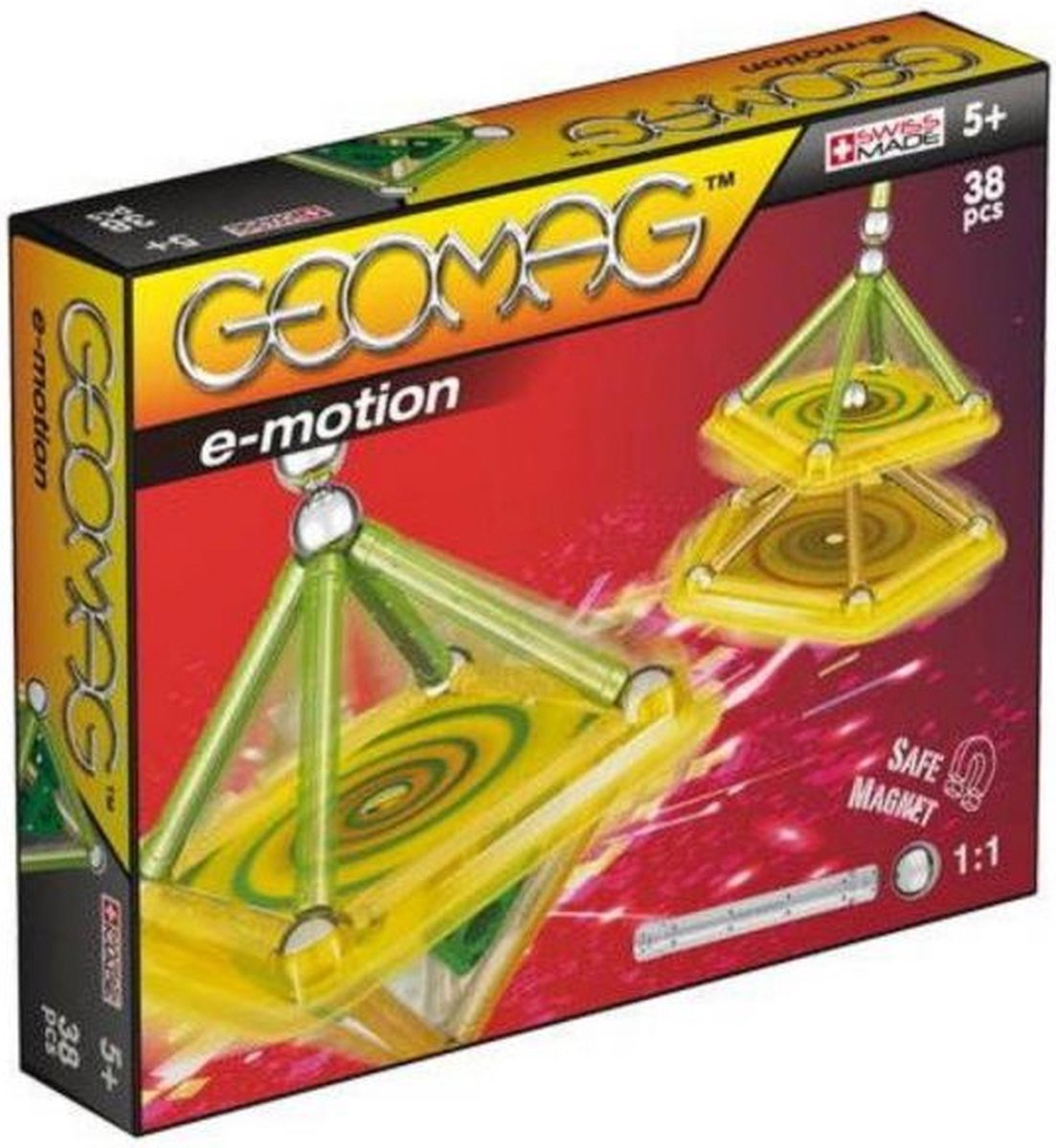 Jeux de prix geomag e-motion power spin - 38 pièces