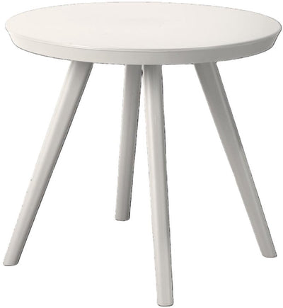 Table enfant Van der Meulen en plastique taupe pastel ronde 50,5cm jouets.