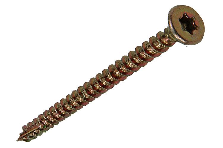 Mack 1020141 - vis pour panneaux d'aggloméré vz kp-self-lockinggvz 200pcs 4,0 x 50 mm | 3 pièces