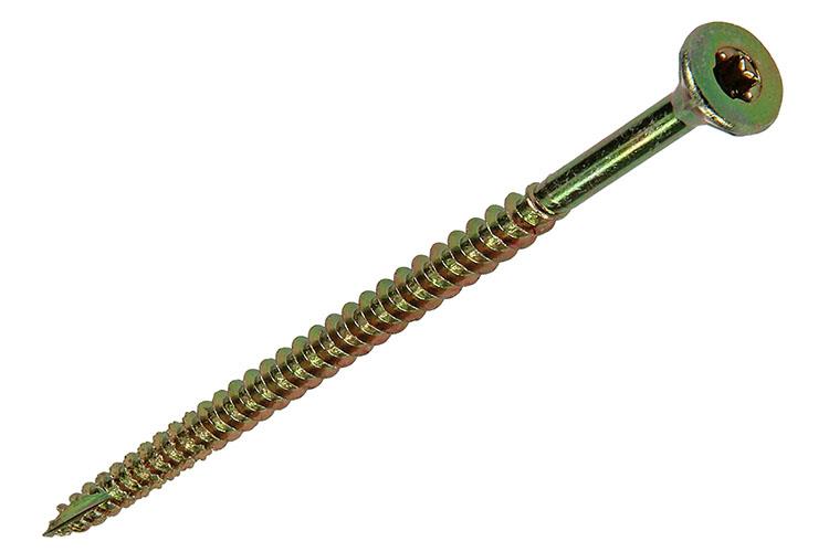 Mack 1020156 - vis pour panneaux d'aggloméré vz kp-self-lockinggvz 100pcs 5,0 x 90 mm | 2 pièces