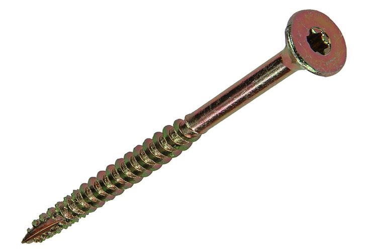 Mack 1020158 - vis pour panneaux d'aggloméré vz kp-self-lockinggvz 50 pcs 6,0 x 80 mm | 5 pièces