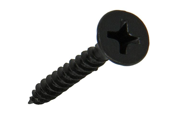Mack 1020162 - vis pour plaques de plâtre phosphatée noire. 200 pièces 3,5 x 25 mm | 5 pièces