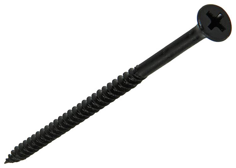 Mack 1020167 - vis pour plaques de plâtre phosphatée noire. 200 pièces 4,2 x 75 mm | 1 pièce