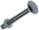 Mack 1020193 - boulon à bois + écrou galvanisé 40 stm5 x 40 mm | 5 pièces