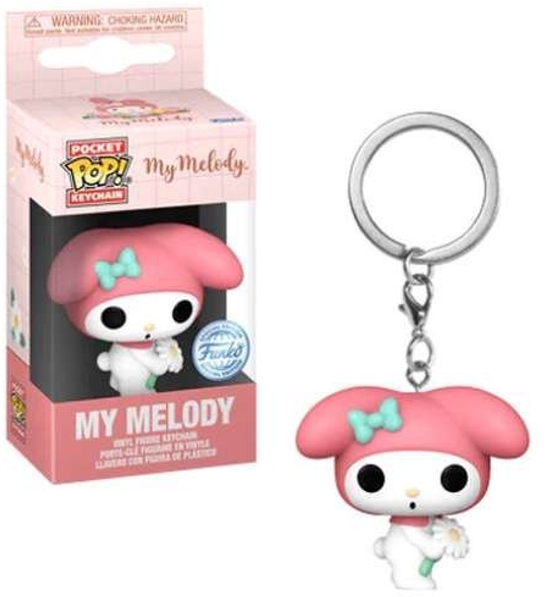 Funko poche pop! Hello Kitty : porte-clés ma mélodie (printemps)