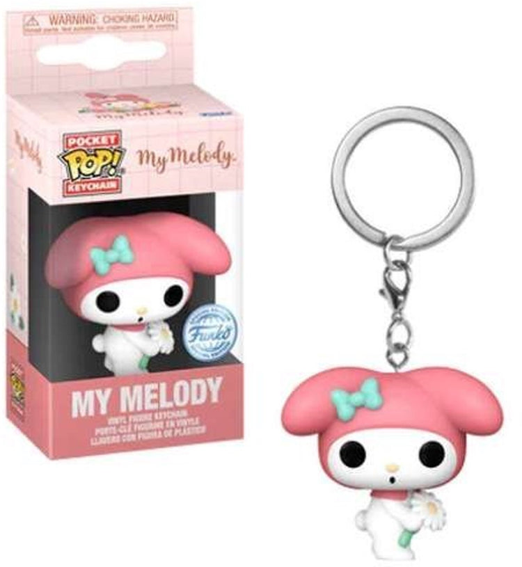 Funko poche pop! Hello Kitty : porte-clés ma mélodie (printemps)