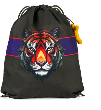 Stones and bones hazel 4.0 - sac de sport - sac de natation - matière imperméable - facette tigre - kaki