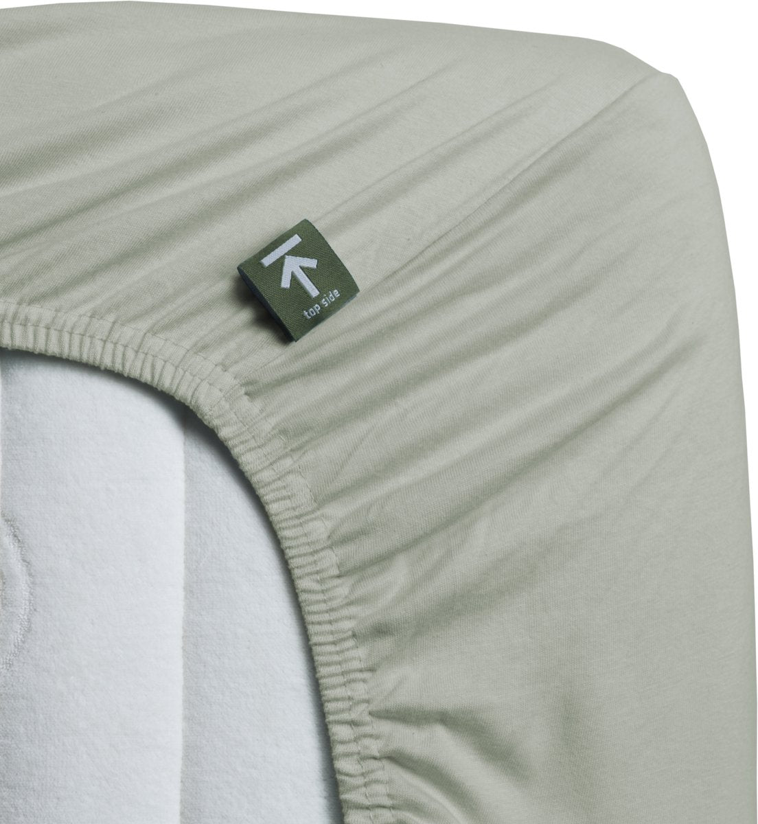 Beddinghouse - jersey - drap-housse - 180x220 cm - gris vert