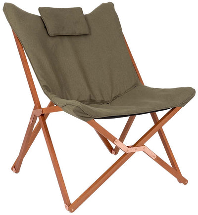 Bo-camp - collection outdoor urbain - chaise de relaxation - bloomsbury - l - polyester oxford - vert