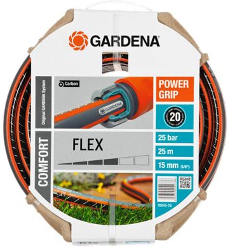 Tuyau d'arrosage Gardena Comfort Flex - 15 mm (5 8 ) - 25 mètres