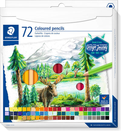 Staedtler design voyage crayon de couleur 72 couleurs