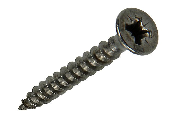 Mack 1020233 - vis pour panneaux d'aggloméré tête VZ acier inoxydable a2 200 pcs 4,0 x 30 mm | 2 pièces