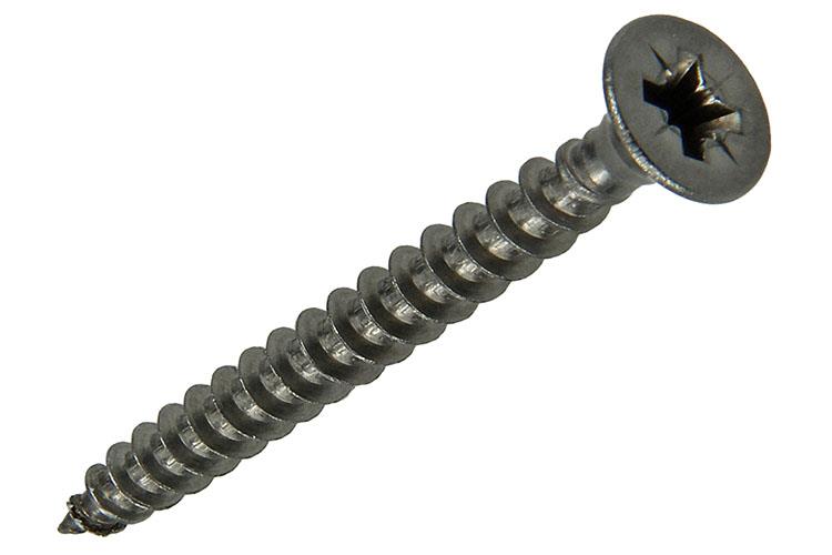 Mack 1020241 - vis pour panneaux d'aggloméré tête VZ acier inoxydable a2 100 pcs 4,5 x 45 mm | 2 pièces