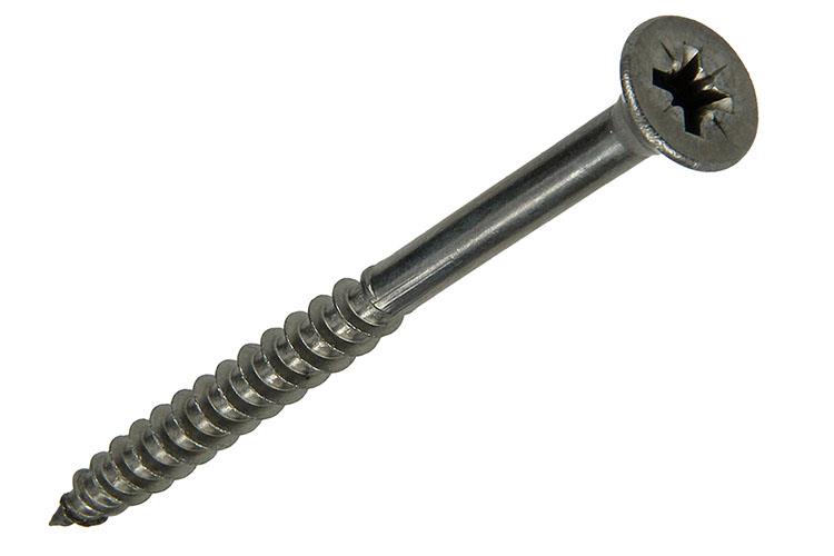 Mack 1020246 - vis pour panneaux d'aggloméré tête VZ acier inoxydable a2 100 pcs 5,0 x 60 mm | 2 pièces