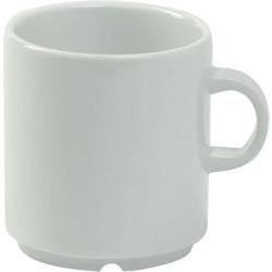 Tasse à café nova océan porcelaine blanche