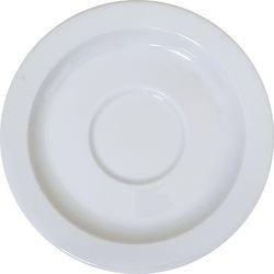 Soucoupe nova nordika porcelaine blanche