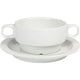 Tasse à soupe nova nordika porcelaine blanche