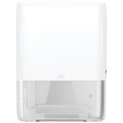 Tork Peakserve Mini distributeur de serviettes en plastique blanc