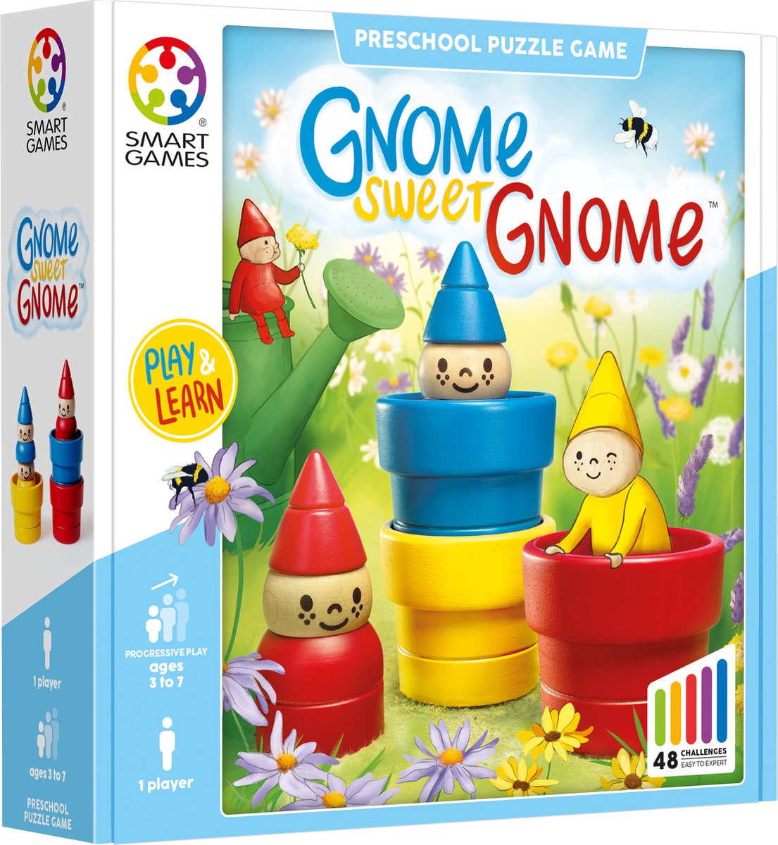 Smartgames gnome sweet gnome - jeu de réflexion