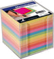 Cube mémo Kangaro - 9,5x9,5cm - rempli - 700 feuilles de papier coloré - k-6301