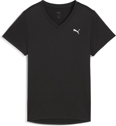 Puma w tad essential vneck tee chemise de sport femme - noir