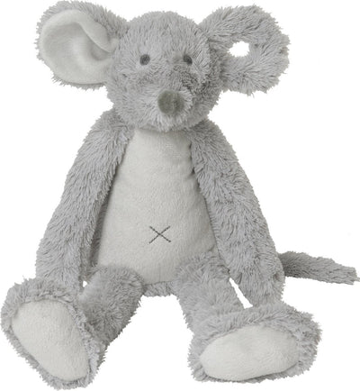 Happy horse souris mindy peluche 40cm - gris - peluche bébé