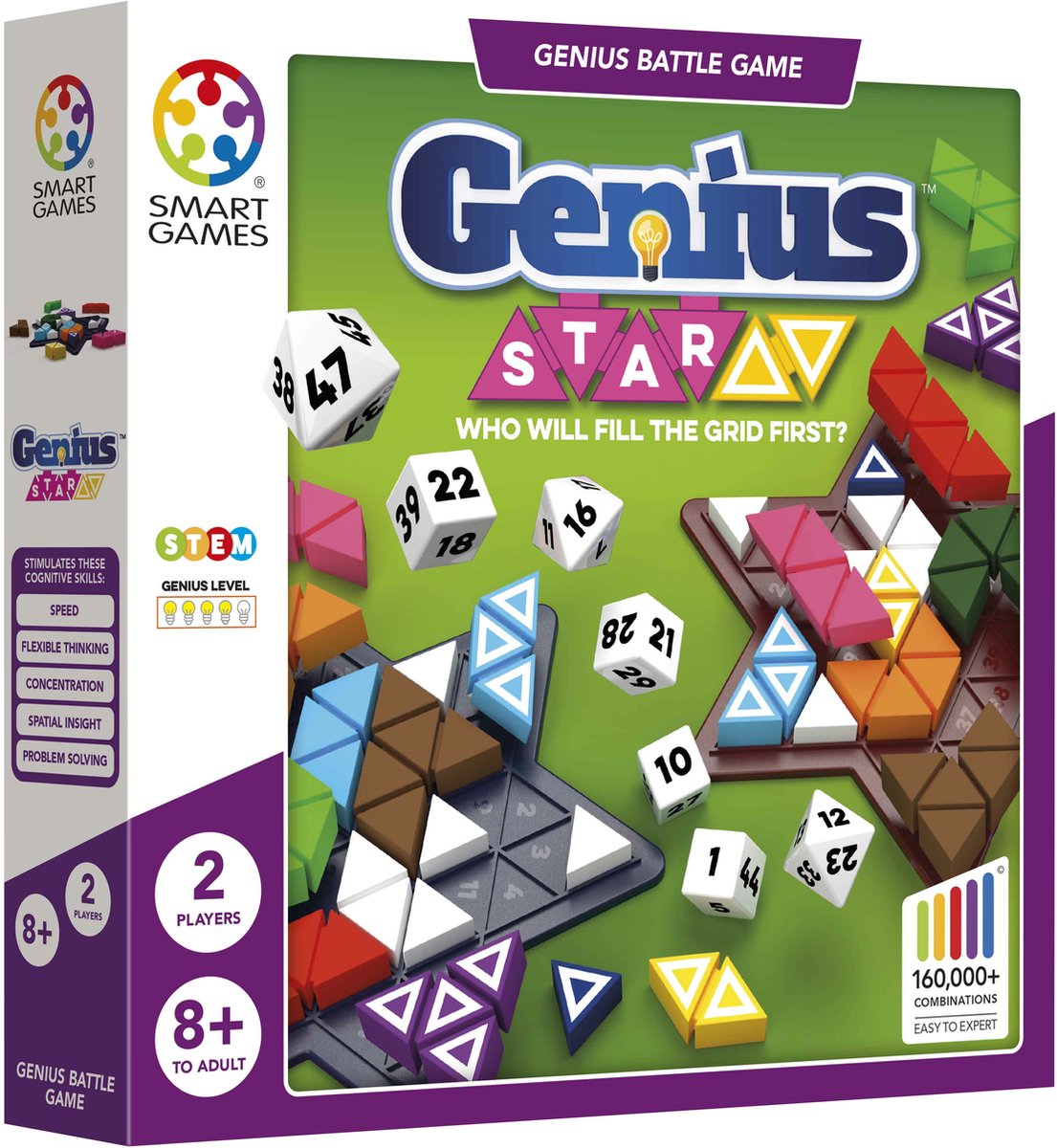 Games Genius Star qui a le 1er Game Board complet