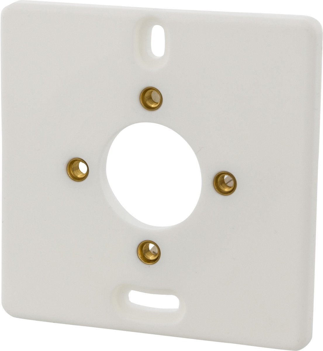 Merten uni plaque de montage en saillie unipolaire blanc