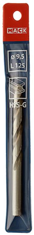 Mack 1018415 - foret à métaux hss g din 338 ø 9,5 x 125 mm | 5 pièces