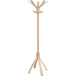 Portemanteau alba café bois marron clair