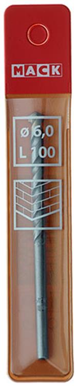 Mack 1018438 - foret à maçonnerie ø 6,0 x 100 mm | 5 pièces