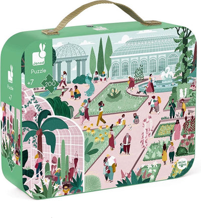 Janod - puzzle en carton - jardin