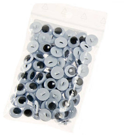 Creativ Company Wiebelogen, Dim 12 mm, 50 paires, 100 pièces 1 sac