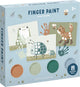 Petite peinture à doigt néerlandais ensemble Forest Friends Green 14 Paps