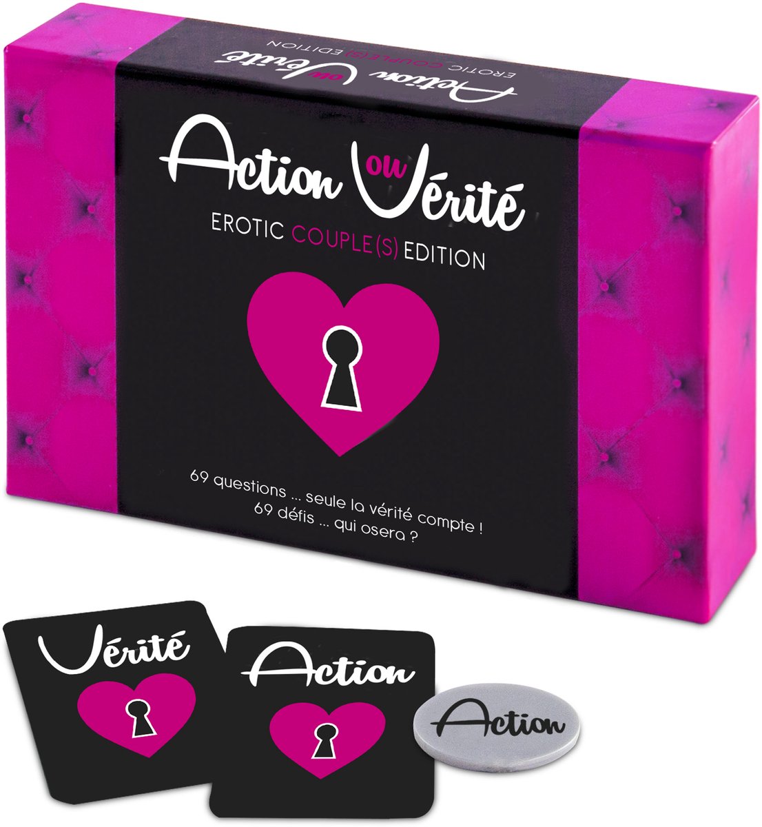 Tease please - action ou verite erotic couple(s) edition (fr) jeu érotique