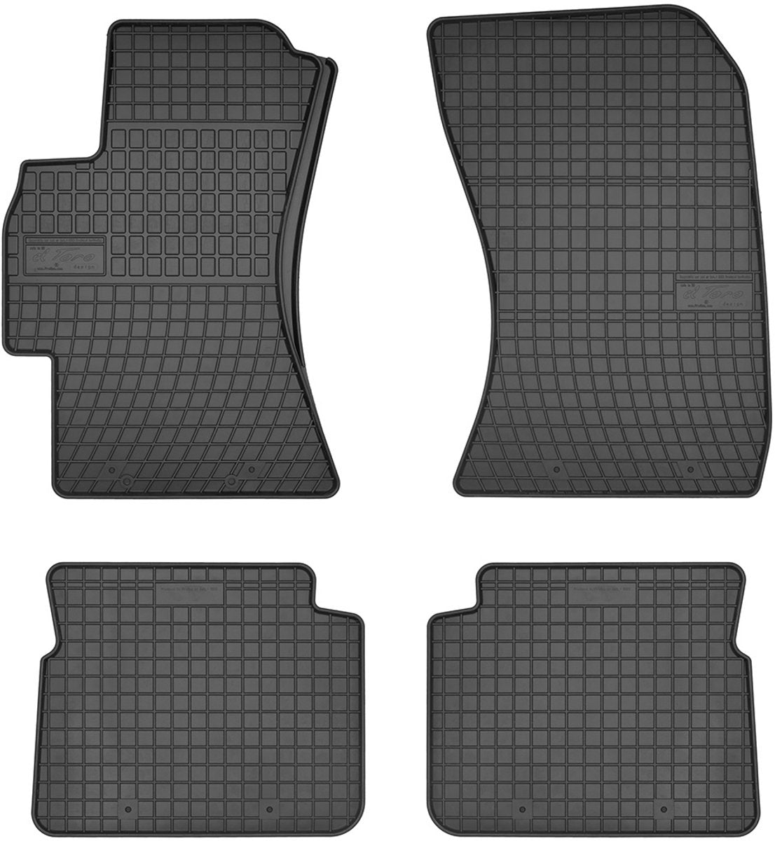 Tapis en caoutchouc Frogum Subaru Legacy Legacy Outback 2003-2009 -