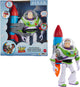 Figurine Mattel Pixar Buzz l'Éclair avec fusée - grande figurine articulée.