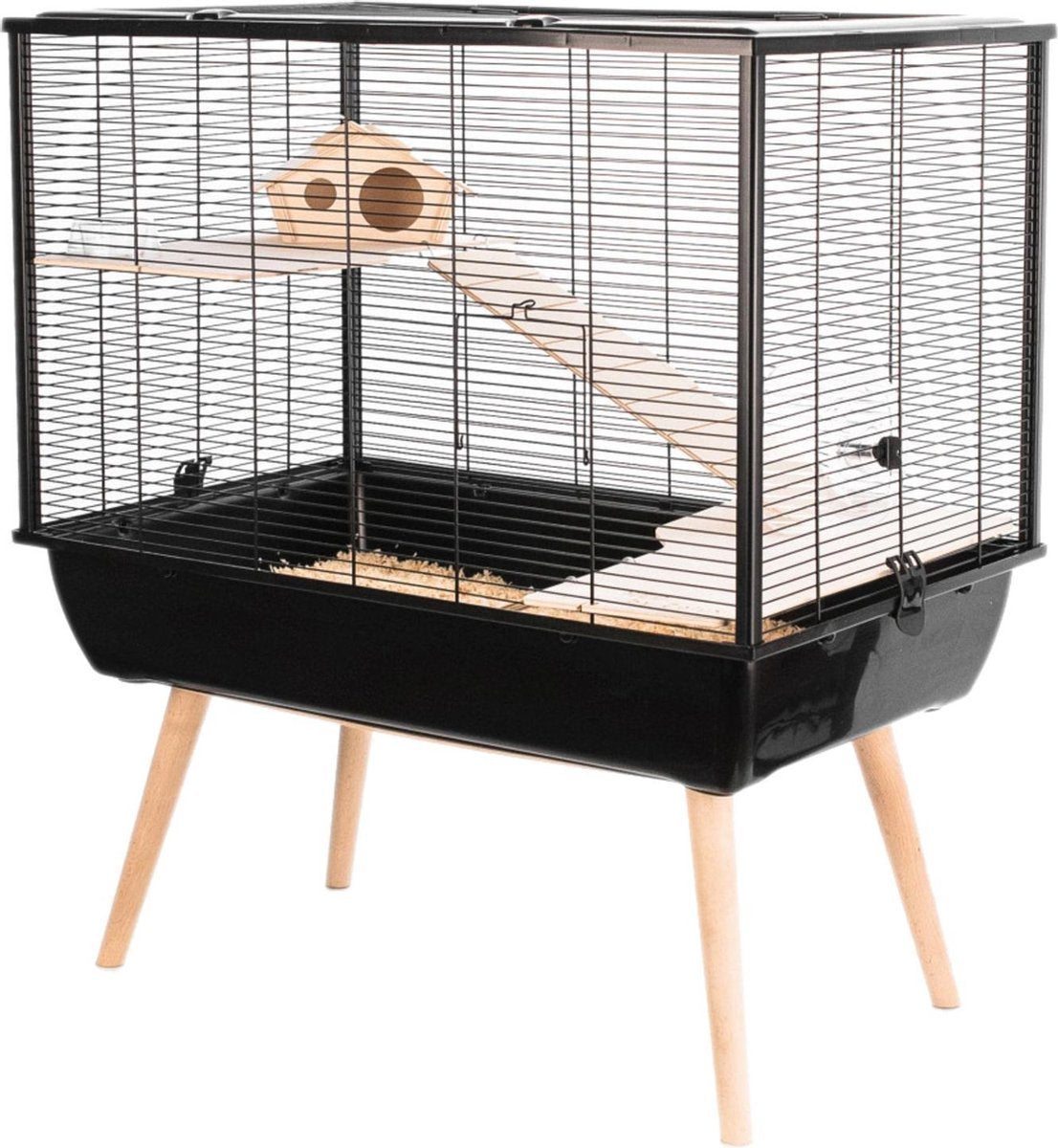Zolux Rodent Cage Neo Silta Black