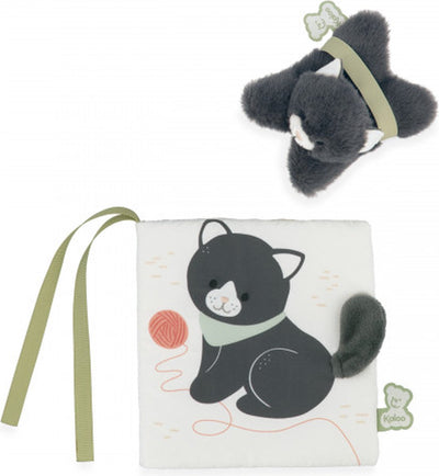 Kaloo les amis - livre bébé - chat dans la maison