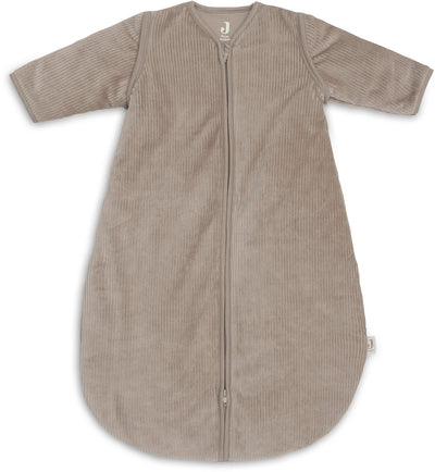Jollein sac de couchage avec manche zippée environ 70 cm de côtes café au lait