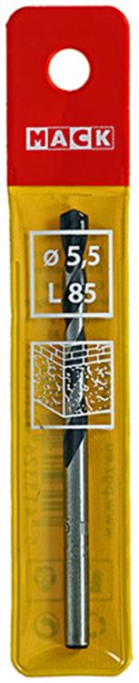 Mack 1018445 - foret à béton DIN 8039 ø 5,5 x 85 mm | 5 pièces
